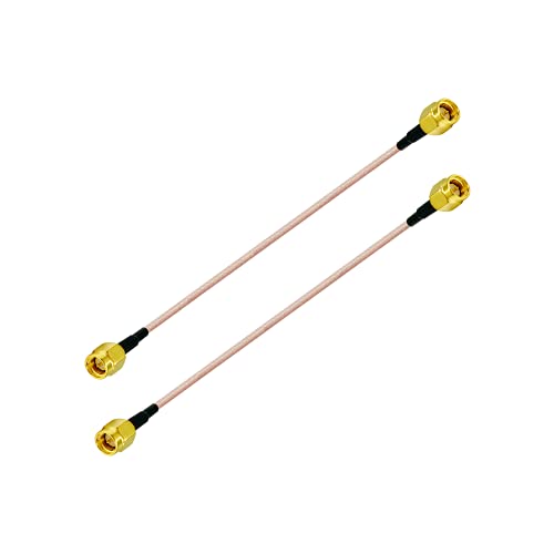 Vecys SMA Antennenkabel SMA Stecker Kabel DAB + WLAN Antennenkabel RG316 15 cm 6 Zoll 2 Stück für WLAN 2G 3G 4G Antennenrouter GSM Bluetooth WLAN LAN SDR FPV Geräte… Vecys SMA Antennenkabel SMA Stecker Kabel DAB + WLAN Antennenkabel RG316 15 cm 6 Zoll 2 Stück für WLAN 2G 3G 4G Antennenrouter GSM Bluetooth WLAN LAN SDR FPV Geräte… von Vecys