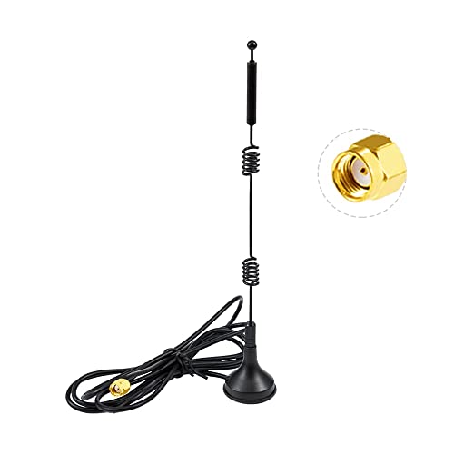 Vecys WiFi Antenne 2.4 G / 5G / 5.8G Dual Frequenz 12 dBi Magnetische Basis Omnidirektionale MIMO RP-SMA Adapter 1.5 m 4.9 Feet für Router WiFi Karte Netzwerk PCIE Antenne Vecys WiFi Antenne 2.4 G / 5G / 5.8G Dual Frequenz 12 dBi Magnetische Basis Omnidirektionale MIMO RP-SMA Adapter 1.5 m 4.9 Feet für Router WiFi Karte Netzwerk PCIE Antenne von Vecys