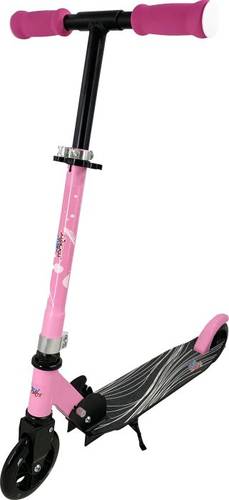 NSP Scooter pink/weiß 125mm, ABEC7 von Vedes
