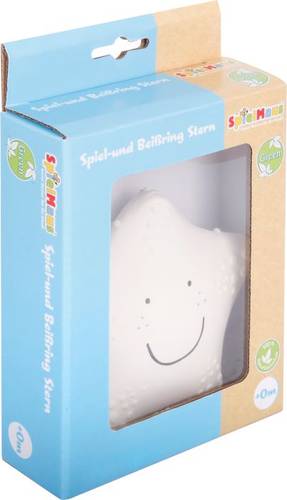 Vedes SpielMaus Kautschuk Spiel-und Beißring Stern 0040822879 von Vedes