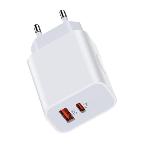 20W USB C Ladegerät Samsung Schnellladegerät,USB C Adapter für iPhone 16 Pro/15/15 Pro/15 Pro Max/14,Netzteil USBC Stecker Handy Ladegerät für Samsung Galaxy A16/A15/A55/A35/S24/S23/S22/S21/Z Flip 6 von Vedfoad
