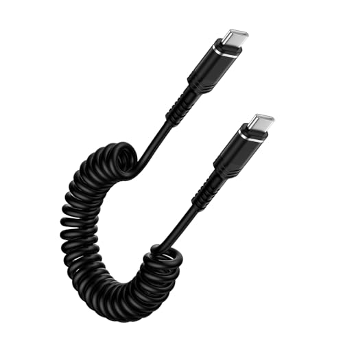 USB C Kabel Spiralkabel【0.4M-1.8M】 60W iPhone Ladekabel USB C auf USB C Schnellladekabel for iPhone 16 Pro 15,Android Auto Kabel USBC Datenkabel für Samsung Galaxy S25 S24 S23 S22 S21 A16 A15 A55 A56 USB C Kabel Spiralkabel【0.4M-1.8M】 60W iPhone Ladekabel USB C auf USB C Schnellladekabel for iPhone 16 Pro 15,Android Auto Kabel USBC Datenkabel für Samsung Galaxy S25 S24 S23 S22 S21 A16 A15 A55 A56 von Vedfoad