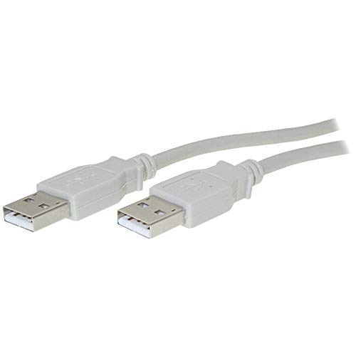 Vedimedia USB 2.0 A/A 3.0 m 3 m USB A USB A grau Kabel USB – Kabel USB (3 m, USB A, USB A, männlich/männlich, grau, USB Type-a) von Vedimedia