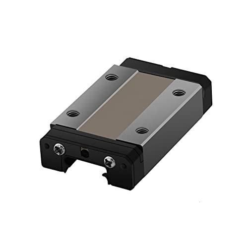 Veekaft Schieber aus 440C-Edelstahl MGR15 Miniatur-Linearführung MGN15H Schlitten, geeignet für 3D-Drucker CNC （Nur MGN-Schieberegler,MGN15H,1) von Veekaft