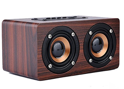 Veemoo Kabellos Bluetooth Lautsprecher Holz 8 Stunden Spielzeit 10W Tragbar Stereo Redner mit Mic Unterstützung TF-Karte Handsfree AUX für iPhone iPod iPad Samsung LG HTC Laptop PC Veemoo Kabellos Bluetooth Lautsprecher Holz 8 Stunden Spielzeit 10W Tragbar Stereo Redner mit Mic Unterstützung TF-Karte Handsfree AUX für iPhone iPod iPad Samsung LG HTC Laptop PC von Veemoo