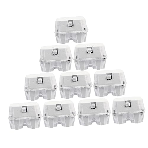 50 Stück Brei-eier-tablett Eierhalter Aus Pappe Dessertverpackungsträger Ei Leerer Karton Eierablagen Im Kühlschrank Enteneibehälter Ei-kiste Nachtisch Reisen Zellstoff Eierpapier 50 Stück Brei-eier-tablett Eierhalter Aus Pappe Dessertverpackungsträger Ei Leerer Karton Eierablagen Im Kühlschrank Enteneibehälter Ei-kiste Nachtisch Reisen Zellstoff Eierpapier von Veemoon