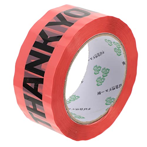 Veemoon 1 Rolle Express-Dichtung packing tape paketband Selbstklebende Sticker Packband klar Klebeband aufkleber Verpackungsband für selbstklebendes Dichtungsband hoch Black von Veemoon