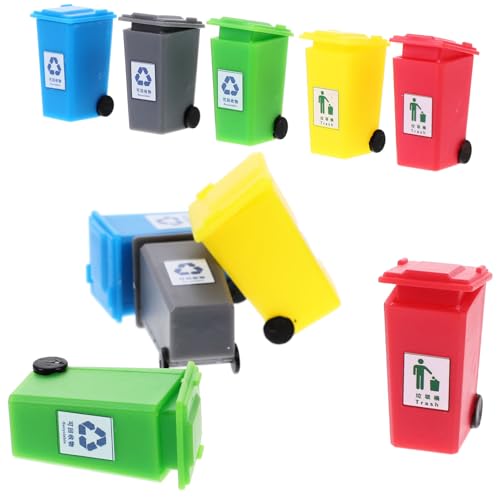Veemoon 1 Satz Mini-mülleimer Kleiner Müll Kann Tisch Mülleimer Micro Landscape Decor Schreibtischmüll Kann Tischmülleimer Kleines Mülleimer Modell Mini -mülldose Abs 10 Stück Veemoon 1 Satz Mini-mülleimer Kleiner Müll Kann Tisch Mülleimer Micro Landscape Decor Schreibtischmüll Kann Tischmülleimer Kleines Mülleimer Modell Mini -mülldose Abs 10 Stück von Veemoon