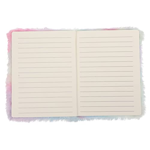 Veemoon 1 Stück Plüsch-Notizbuch notizbuch schreibheft tagebücher notebook merkzettel geheim ästhetisch notizbuch zeitschrift Tagebuch mit weichem Einband Zeitschriftenhefte Papier von Veemoon