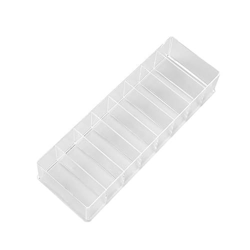 Veemoon 1 Stück staubdichte Aufbewahrungsbox mit Kabel Desk Cable Organizer multifunktionale aufbewahrungsbox Kopfhörer Aufbewahrungsbox Sundies -Aufbewahrung Kopfhörer-Organizer Plastik von Veemoon
