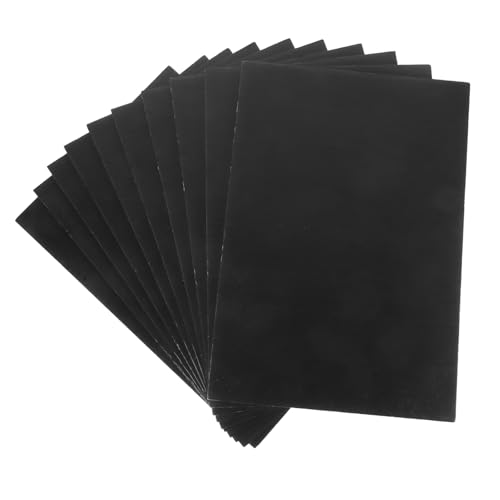 Veemoon 10 Stück Leere Schaumstoffplatte Planke Bastelschaum Bretter Modellieren Groß Polyurethanschaum Projektboard Modellbaumaterial Schaumstoffplatten Für Projekte Black von Veemoon