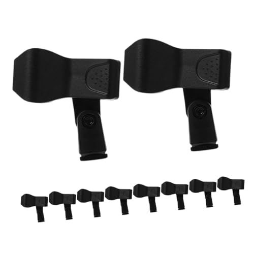 Veemoon 10 Stück Mikrofonkopfhörerclip Universeller Clip Universeller Bühnenclip Mikrofon Mikrofonclip Mikrofonstandclip -nuss Zubehör Für Mikrofone Mikrofoncliphalter Plastik Schwarz Veemoon 10 Stück Mikrofonkopfhörerclip Universeller Clip Universeller Bühnenclip Mikrofon Mikrofonclip Mikrofonstandclip -nuss Zubehör Für Mikrofone Mikrofoncliphalter Plastik Schwarz von Veemoon