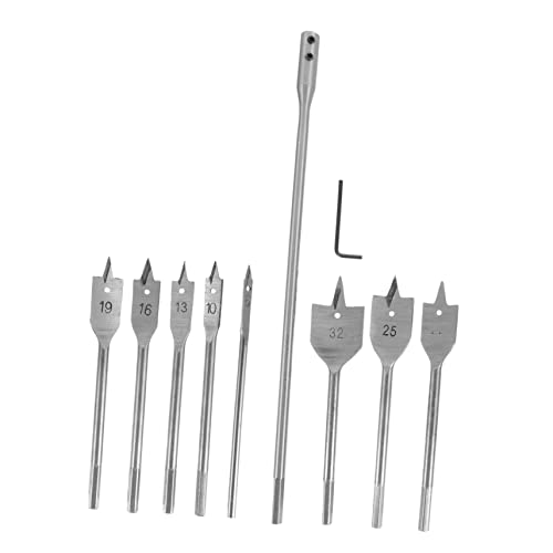 Veemoon 10Stücke Holzbohrer Klingen Lochschneider Hochlegiertem für Präzise Holzarbeiten Einfach zu Installieren für Handbohrmaschinen für Scharniere Veemoon 10Stücke Holzbohrer Klingen Lochschneider Hochlegiertem für Präzise Holzarbeiten Einfach zu Installieren für Handbohrmaschinen für Scharniere von Veemoon