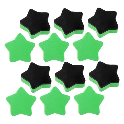 Veemoon 12 Stück Pentagramm-radiergummi Mini Kind Klassenzimmer Klein Weiß Planke Lehrerzubehör Radiergummis Whiteboard-reiniger Whiteboard-radierer Eva Filztuch Green Veemoon 12 Stück Pentagramm-radiergummi Mini Kind Klassenzimmer Klein Weiß Planke Lehrerzubehör Radiergummis Whiteboard-reiniger Whiteboard-radierer Eva Filztuch Green von Veemoon