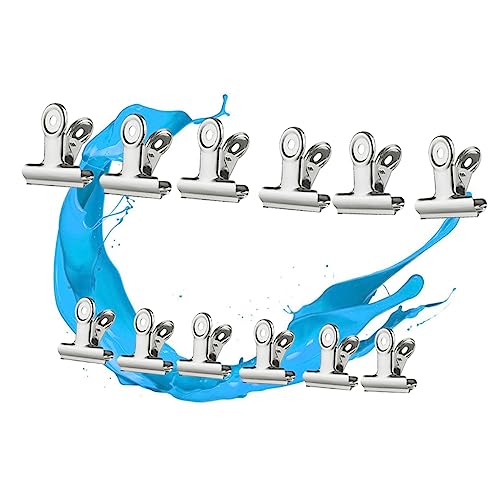 Veemoon 12Stücke Binderclips mit Starkem Halt für Bürobedarf Notizen Karten und DIY Projekte Langlebige Metallklammern für Vielseitige Anwendungen Veemoon 12Stücke Binderclips mit Starkem Halt für Bürobedarf Notizen Karten und DIY Projekte Langlebige Metallklammern für Vielseitige Anwendungen von Veemoon