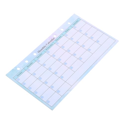 Veemoon 14 Blatt Wöchentlicher Kalenderplaner Wochenmenü Magnetkühlschrank Wochenkalenderblock Abreißen Monats- Und Wochenplanertafel Notizblock Für Die Essensplanung Blue Papier von Veemoon