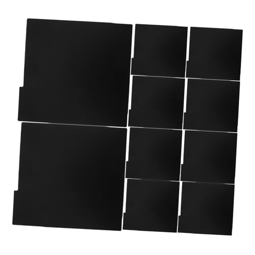 Veemoon 15 Stück Schallplattentrenner Schallplatten Organizer Vinyl Zubehör Albumtrenner Schallplatten Album Aufbewahrung Blanko Beschreibbare Trennwand Schallplatten Organisation von Veemoon