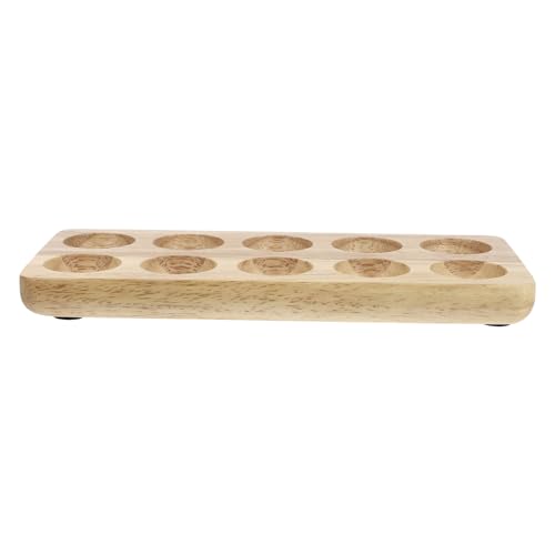 Veemoon 1Stk Eierschale aus Holz Tischständer Eierorganisator aus Holz Eierhalter aus Holz Eierablage aus Holz Halterung für Kücheneier einfaches Eierregal Doppelreihe Lagerregal Tablett Veemoon 1Stk Eierschale aus Holz Tischständer Eierorganisator aus Holz Eierhalter aus Holz Eierablage aus Holz Halterung für Kücheneier einfaches Eierregal Doppelreihe Lagerregal Tablett von Veemoon
