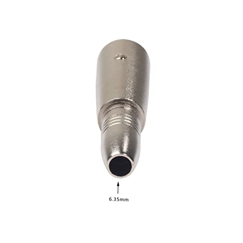 Veemoon 1Stück XLR Pin Mono Buchse Audio Adapter Tip Plug für Mikrofon Lautsprecher Langlebig Robust für Professionelle Veemoon 1Stück XLR Pin Mono Buchse Audio Adapter Tip Plug für Mikrofon Lautsprecher Langlebig Robust für Professionelle von Veemoon
