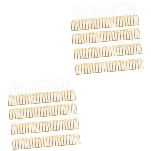 Veemoon 2 Sätze Preisschild Hängend Tags Mit Seil Aufkleber Für Schmuckanhänger Kabel Schlüssel Kennzeichnung Von Etiketten Kleidungsetiketten Papier 500 Stück * 2 von Veemoon