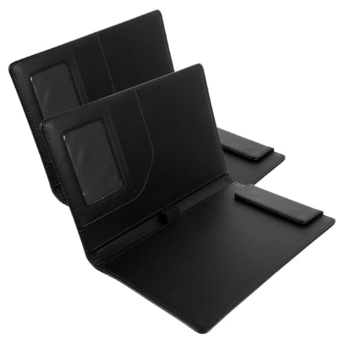 Veemoon 2 Stück Büroklammer Klassenzimmer-klemmbrett Krankenschwestern Zwischenablage Mini Winzig Ordner Menü-klemmbrett Clip-schreibtafel Klemmbretter Klein Pu-leder Black Veemoon 2 Stück Büroklammer Klassenzimmer-klemmbrett Krankenschwestern Zwischenablage Mini Winzig Ordner Menü-klemmbrett Clip-schreibtafel Klemmbretter Klein Pu-leder Black von Veemoon