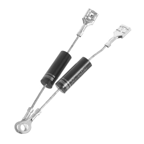 Veemoon 2 Stück Diode mikrowelle zubehör Ofen Zubehör universelle Mikrowelle Zubehör reparieren Backofen-Ersatzteil Ofenzubehör Hochspannungsteile Ofen ersatz Universal- Reparatur Metall Veemoon 2 Stück Diode mikrowelle zubehör Ofen Zubehör universelle Mikrowelle Zubehör reparieren Backofen-Ersatzteil Ofenzubehör Hochspannungsteile Ofen ersatz Universal- Reparatur Metall von Veemoon