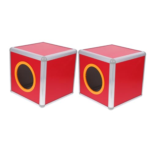 Veemoon 2 Stück -box Aufbewahrungsbehälter Für Kugeln Tombola-losbehälter Kugelbehälter Jährlich Mdf Rot Veemoon 2 Stück -box Aufbewahrungsbehälter Für Kugeln Tombola-losbehälter Kugelbehälter Jährlich Mdf Rot von Veemoon