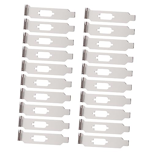 Veemoon 20 Pcs Pci-Slot-Abdeckung Aus Stahl Belüftete Pci-Slot-Abdeckung für Den Pc Einfach Zu Installierende Erweiterungs-blindplatte für Grafikkarte Veemoon 20 Pcs Pci-Slot-Abdeckung Aus Stahl Belüftete Pci-Slot-Abdeckung für Den Pc Einfach Zu Installierende Erweiterungs-blindplatte für Grafikkarte von Veemoon