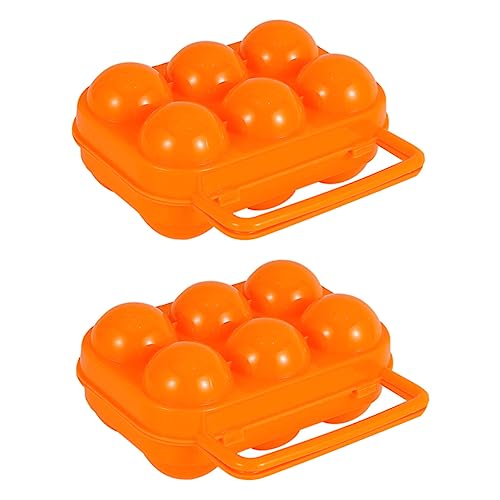 Veemoon Organizer Picknick Box 2 Stücke Tragbare Träger Für Eier Camping Grill von Veemoon