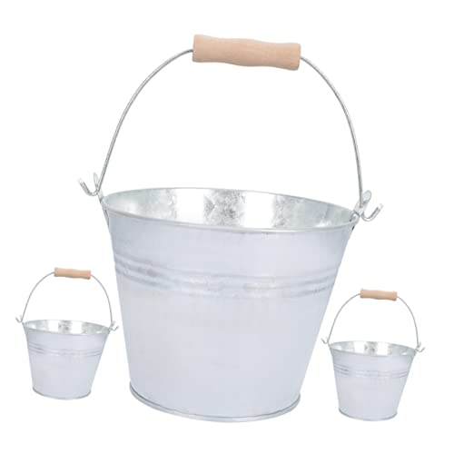 Veemoon 3 Stück Holzkohleeimer Für Den Außenbereich Mülleimer Für Den Außenbereich Vase Für Grill Holzgriff Für Den Innenbereich Ascheeimer Aschebehälter Krug Vase Großes Veemoon 3 Stück Holzkohleeimer Für Den Außenbereich Mülleimer Für Den Außenbereich Vase Für Grill Holzgriff Für Den Innenbereich Ascheeimer Aschebehälter Krug Vase Großes von Veemoon