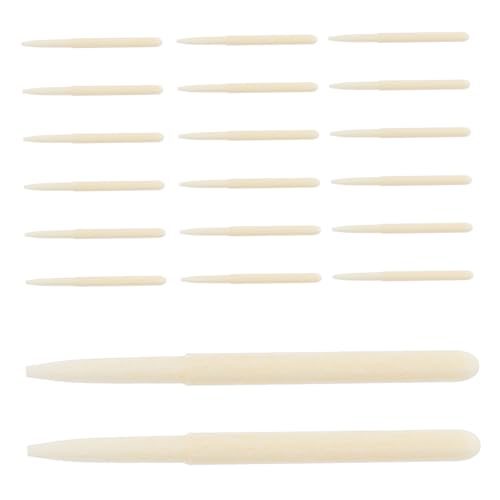 Veemoon 30 Stück nachfüllbarer Lackstift pen tips schreibfedern Tipps Marker-Ersatzspitzen schleifen zubehör Ersatzspitzen für Farbmarker multifunktionale Lackstiftspitzen Ballaststoff von Veemoon