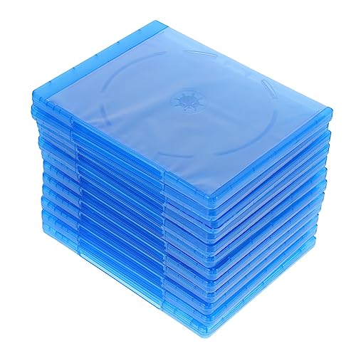 Veemoon 36 STK Cd-aufbewahrungsbox Videozubehör Jewel-case-Album Disc Cd-Halter Leere Kisten Jewel-case-DVD Einlagen Für Cd-hüllen DVD-Organisation Cd-Container Fotoalbum Einseitig Plastik von Veemoon