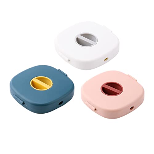 Veemoon 3Stücke Kabel Organizer für USB Kabel Teiliges Drehbarer Ladekabelhalter Praktische Aufbewahrungslösung für Kopfhörer Datenkabel für Zuhause von Veemoon