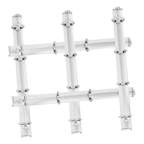 Veemoon 5 Stück Metallbinder Zwischenablage Mit Ordner Binderingclips Lose Blattbindemittel Bindemittel-set Notizbuch Binder Ringbuch Flexible Binder Faltbarer Ordner Silver Eisen von Veemoon