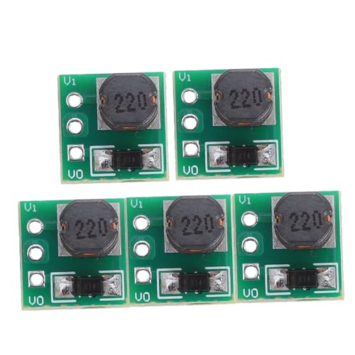 Veemoon 5Stücke Dc Dc Boost Spannungsregler Einstellbarer Spannungswandler für Gleichstromversorgungsmodul für Stabile Stromversorgung für Elektronikprojekte Veemoon 5Stücke Dc Dc Boost Spannungsregler Einstellbarer Spannungswandler für Gleichstromversorgungsmodul für Stabile Stromversorgung für Elektronikprojekte von Veemoon