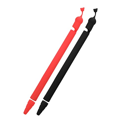 Veemoon 6 STK Stiftetui aus Silikon pens Sleeve Silicone Pencil Sleeve Stylus Bleistifthalter Stiftschutz schreiblernbleistift Anti-verlorener Stifthüllenhalter Bleistifthülle Anti-Fall von Veemoon