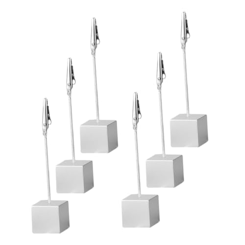 Veemoon 6 Stück Quadratische Notizklammern Fotohalter Büroklammern Hochzeitskarten Geldhalter Bildhalter Foto Display Clips Tischetiketten Clips Schreibtisch Clip Für Notizen Veemoon 6 Stück Quadratische Notizklammern Fotohalter Büroklammern Hochzeitskarten Geldhalter Bildhalter Foto Display Clips Tischetiketten Clips Schreibtisch Clip Für Notizen von Veemoon