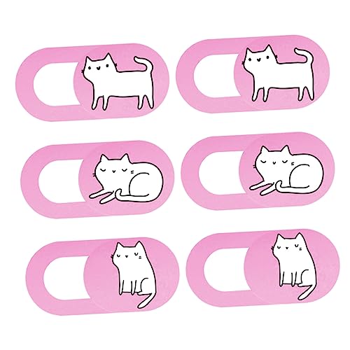Veemoon Webcam-datenschutzabdeckungen 6er-Pack Kameraabdeckung Folie Abs-Material gegen Gucken Veemoon Webcam-datenschutzabdeckungen 6er-Pack Kameraabdeckung Folie Abs-Material gegen Gucken von Veemoon