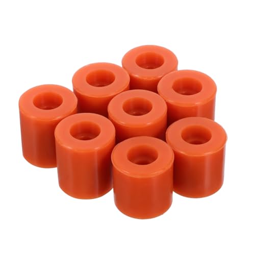 Veemoon 8 Stück Drucker-Kieselgelsäule Nivelliersäule aus Silikon Abstandshalter aus Silikon Silikonhalterungen Orange Veemoon 8 Stück Drucker-Kieselgelsäule Nivelliersäule aus Silikon Abstandshalter aus Silikon Silikonhalterungen Orange von Veemoon