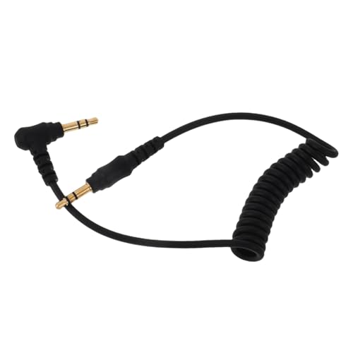 Veemoon Audio-Adapterkabel Kopfhörerverlängerungskabel Headset-Kabel Audiokabel für Kopfhörer Mikrofonverlängerungskabel Kopfhörer-Verlängerungskabel Aluminiumlegierung Schwarz von Veemoon