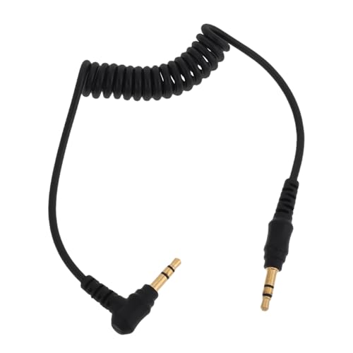 Veemoon Audio-adapterkabel Audiokabel-verlängerung Kopfhörer-verlängerungskabel Verlängerung Des Audiokabels Kopfhörerverlängerungskabel Lautstärkesteuerung Schwarz Aluminiumlegierung von Veemoon