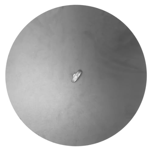 Veemoon Eisenofenabdeckung für den einzug easy putz feuerschutz Hauswärmegeschenk Kochtopfdeckel Dampfgarer Essen Planke wok brennende Ersatzdeckel universelle Herddeckel Silver von Veemoon