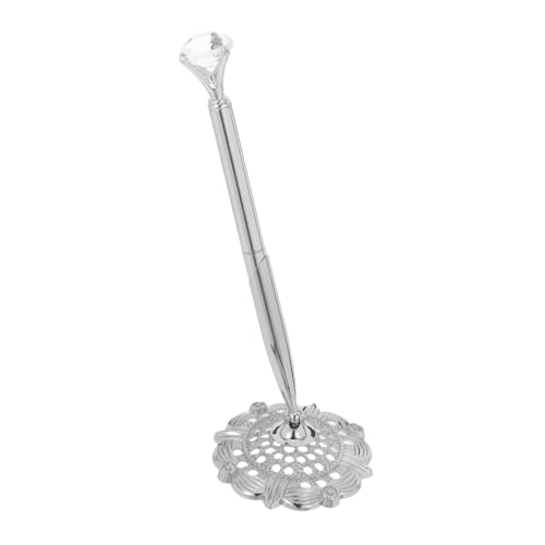 Veemoon Gegenstift Verlobungsstift Hochzeitsstift Kristallstifte Empfangsstift rezeption schreibtisch stift Metall Silber Veemoon Gegenstift Verlobungsstift Hochzeitsstift Kristallstifte Empfangsstift rezeption schreibtisch stift Metall Silber von Veemoon