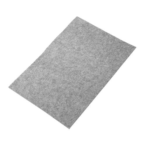 Veemoon Kalligraphie- und Malfilzblock Zeichenfilzunterlage Schreibfilz Pinselstifte Kalligrafie tischunterlage desk mat Tischset aus Filz Schreibblöcke für zu Hause gefühlt Light Grey von Veemoon