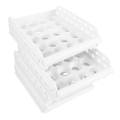 Veemoon Aufbewahrungsbehälter Organizer Bin Stapelbares Tablett 30 4-schicht-rack Zufälliger Stil Veemoon Aufbewahrungsbehälter Organizer Bin Stapelbares Tablett 30 4-schicht-rack Zufälliger Stil von Veemoon