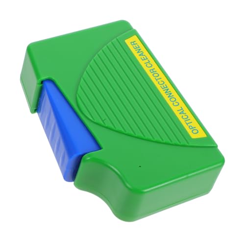 Veemoon Kasten Glasfaser-Reinigungsbox Glasfaserschutz Kassettenreiniger Glasfaserreiniger Glasfaser-Reinigungsset Tücher für optische Fasern Textilfaser Green Veemoon Kasten Glasfaser-Reinigungsbox Glasfaserschutz Kassettenreiniger Glasfaserreiniger Glasfaser-Reinigungsset Tücher für optische Fasern Textilfaser Green von Veemoon