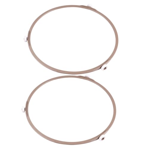 Veemoon Mikrowellen Drehteller Ring Set – 2 Stück Kunststoff Drehring Für Mikrowelle - Ersatzteile Für Optimale Hitzeverteilung Und Gleichmäßiges Garen - Universell Einsetzbar Veemoon Mikrowellen Drehteller Ring Set – 2 Stück Kunststoff Drehring Für Mikrowelle - Ersatzteile Für Optimale Hitzeverteilung Und Gleichmäßiges Garen - Universell Einsetzbar von Veemoon