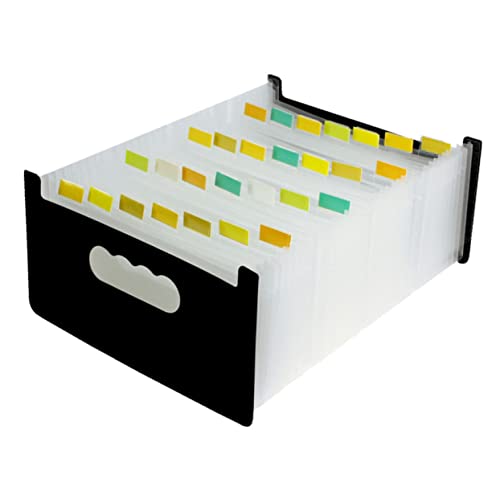 Veemoon Mini-Akkordeontasche tragbar Veranstalter Papier-Organizer-Ordner Dokumentordner Datei erweiterbarer Ordner Dokumenttasche Dokument Organizer Ordner Plastik Black Veemoon Mini-Akkordeontasche tragbar Veranstalter Papier-Organizer-Ordner Dokumentordner Datei erweiterbarer Ordner Dokumenttasche Dokument Organizer Ordner Plastik Black von Veemoon