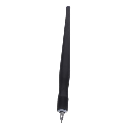 Veemoon Modellstift Malutensilien Zeichenzubehör undichter Stift Präzisions-Zeichenwerkzeug Malvorlagen Permeationsstift herrschender Stift Leichter Malstift Kunststoff Black von Veemoon
