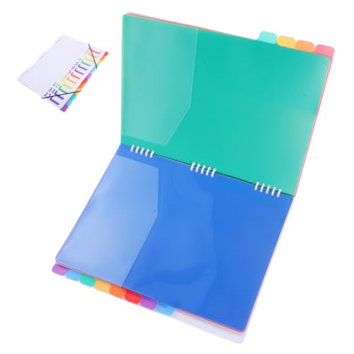 Veemoon Ordner Informationsbuch Aktenordner aus Kunststoff Aktenordner dekorativ Ordner mit mehreren Taschen Geldschein-Organizer mit Taschen Mehrfachtaschenordner Portfolio-Ordner pp Weiß Veemoon Ordner Informationsbuch Aktenordner aus Kunststoff Aktenordner dekorativ Ordner mit mehreren Taschen Geldschein-Organizer mit Taschen Mehrfachtaschenordner Portfolio-Ordner pp Weiß von Veemoon